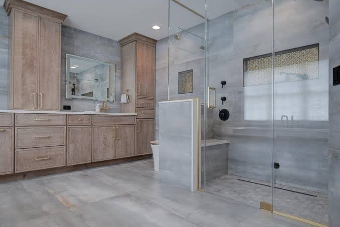 Master bathroom remodel in Conc